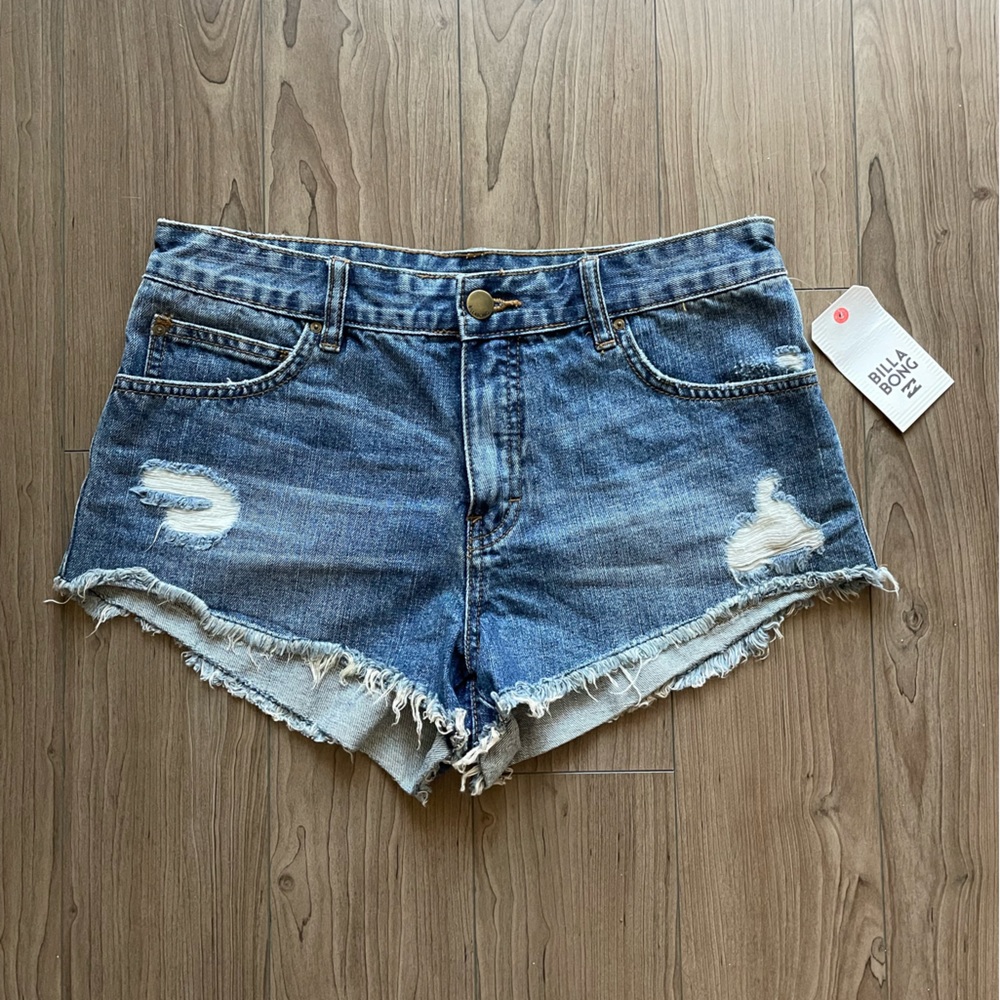 Billabong Distressed Denim Shorts